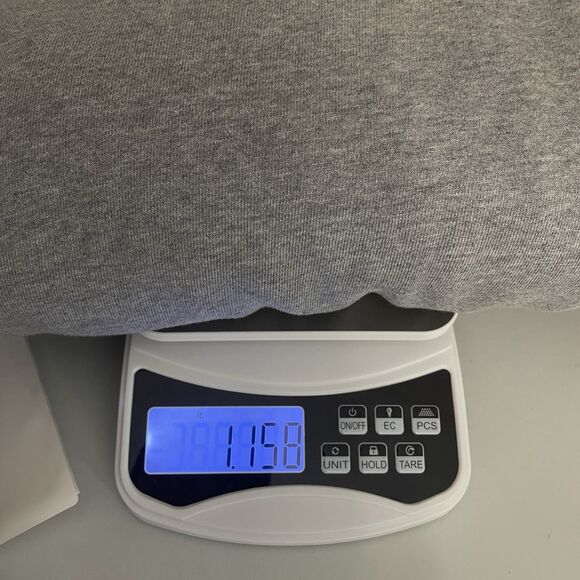 J Crew Women’s Gray Sweatshirt 2X Buffalo Check - Picture 10 of 10